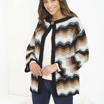 Ladies Sweater in King Cole Pricewise DK - P6181 - Leaflet
