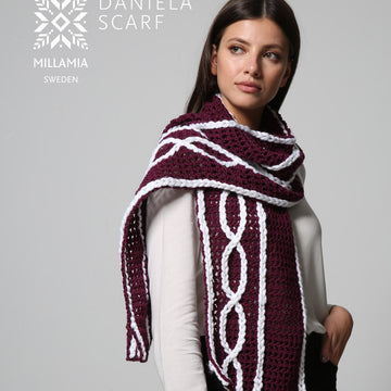 MillaMia Daniela Scarf Crochet Pattern