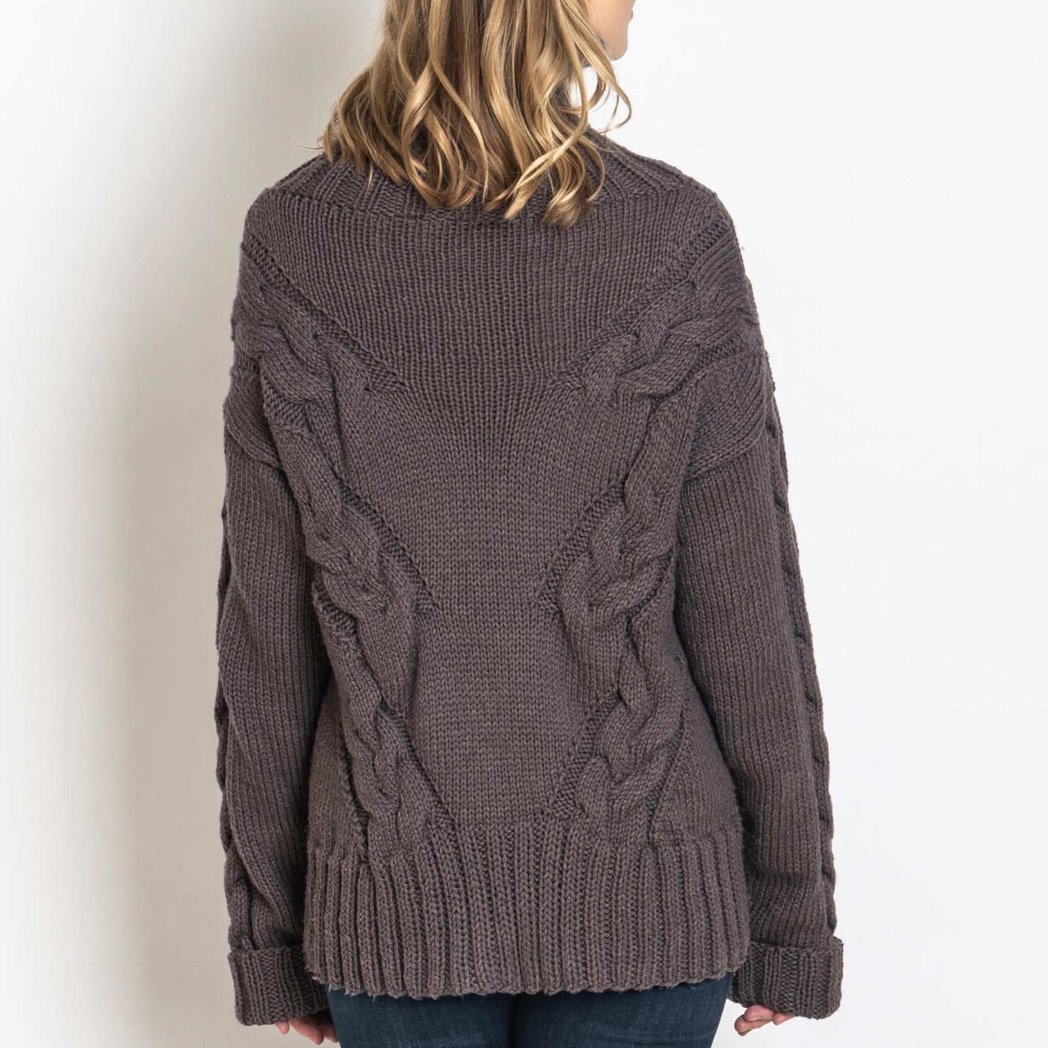 Blue Sky Fibers Solway Sweater Jumper Knitting Pattern