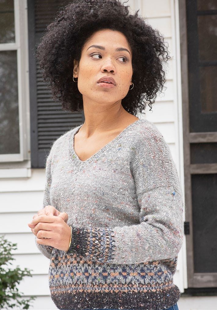 Waverly Sweater Jumper Knitting Pattern