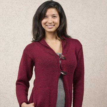 Valley Yarns Prose Cardigan Knitting Pattern