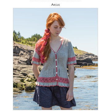 Classic Elite Yarns Argus Cardigan Knitting Pattern