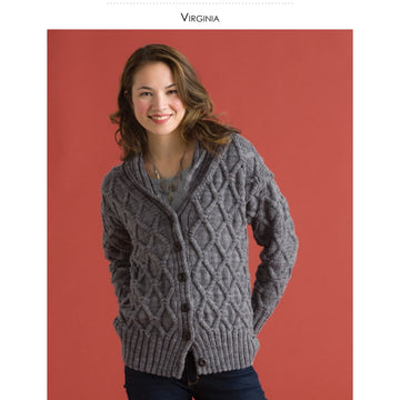 Classic Elite Yarns Virginia Cardigan Knitting Pattern