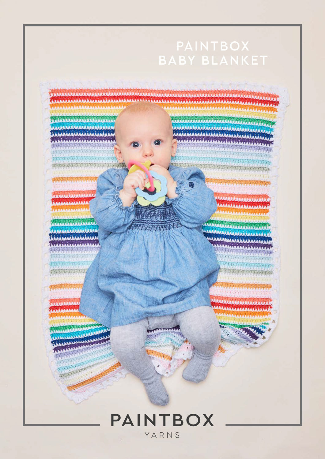 Paintbox Yarns Baby Blanket Crochet Pattern