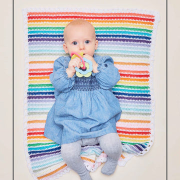 Paintbox Yarns Baby Blanket Crochet Pattern