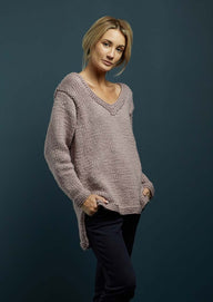 Jessica Sweater Jumper Knitting Pattern
