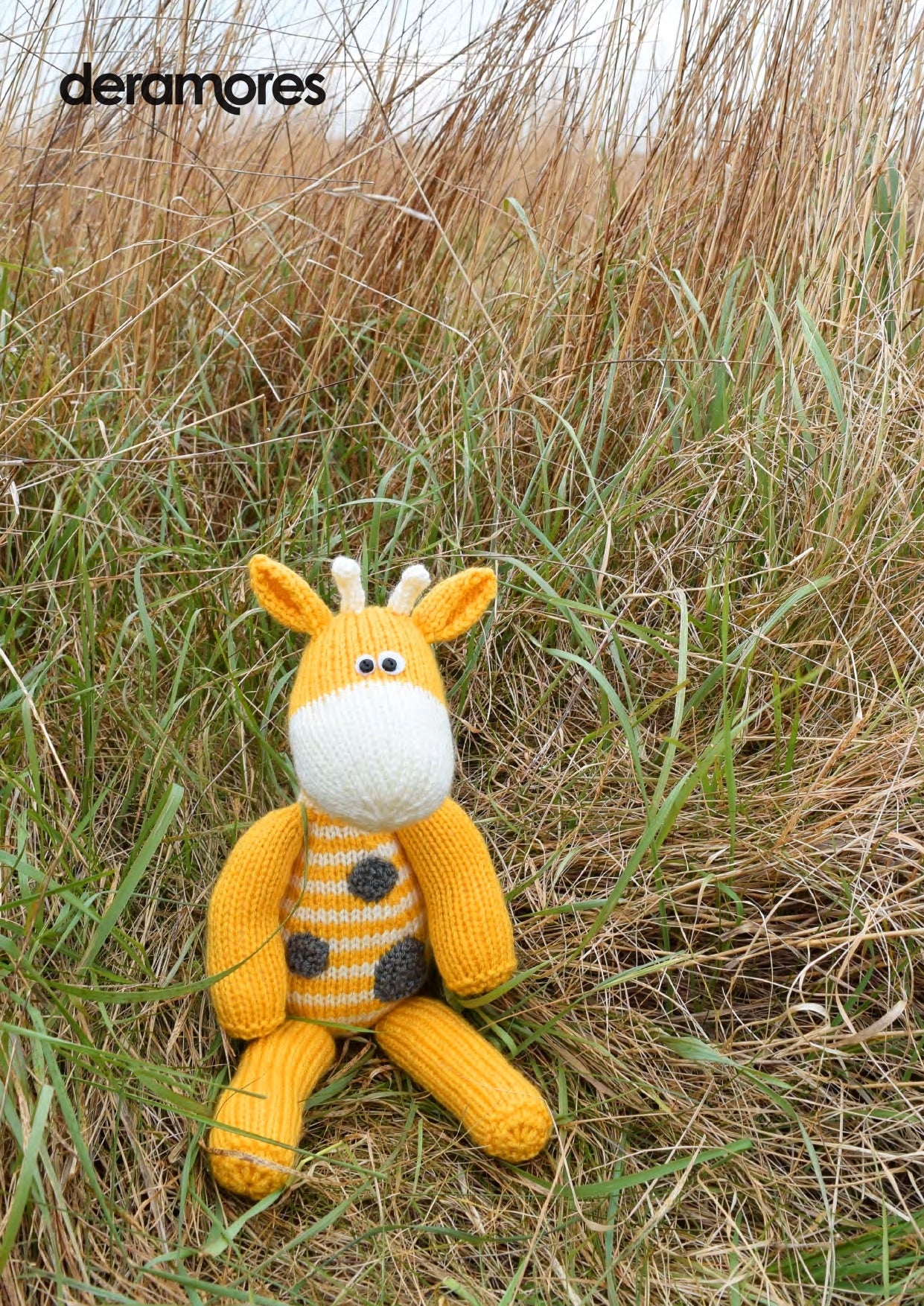 Deramores Geoffrey the Giraffe Toy Knitting Pattern