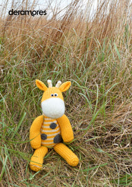 Deramores Geoffrey the Giraffe Toy Knitting Pattern