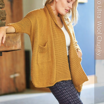 Berroco Ultra Wool Chunky Cape Crochet Pattern