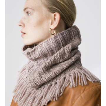 Lana Grossa Neck Warmer Cowl Knitting Pattern