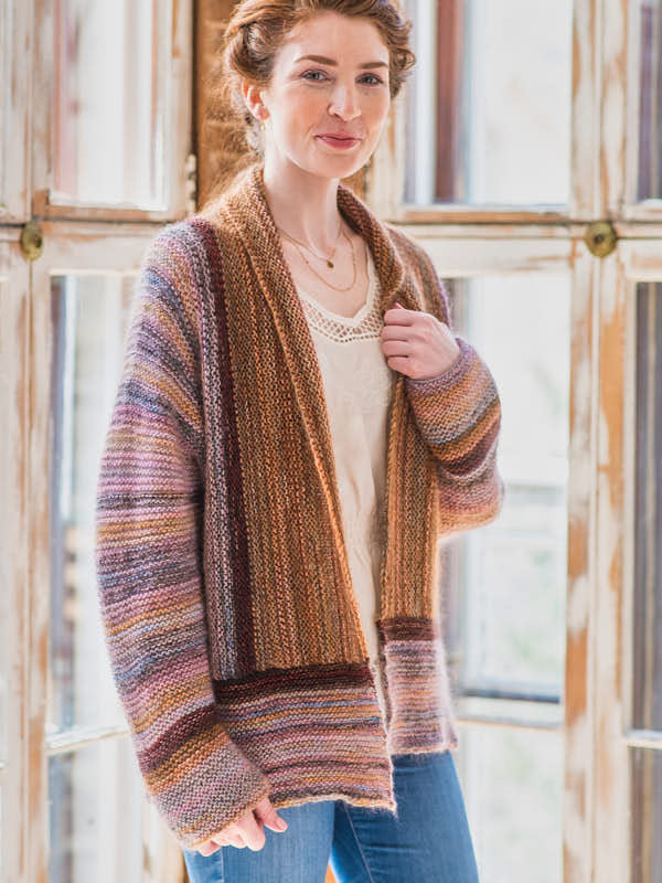 Berroco Enia Cardigan Knitting Pattern