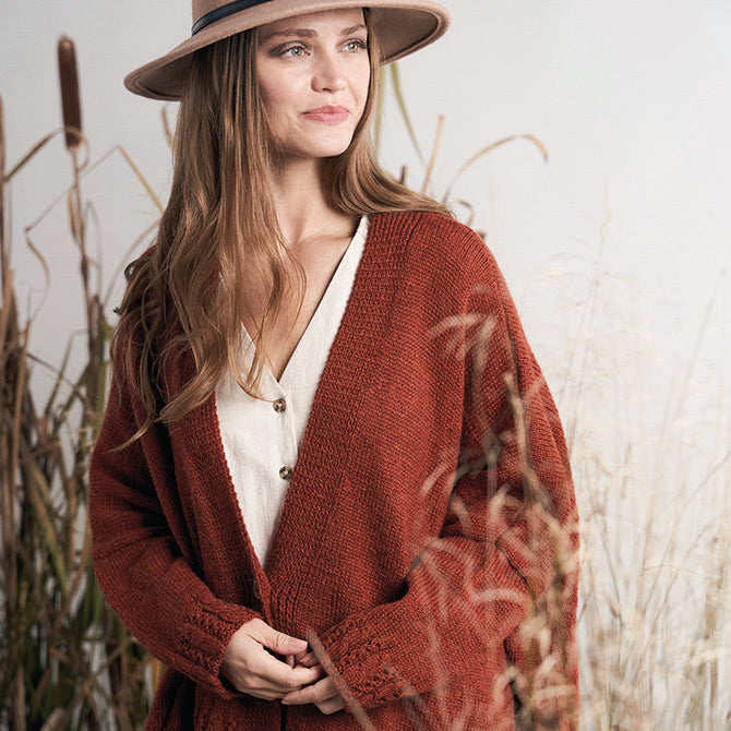 Rowan Moordale Collection 2 Cape Knitting Pattern
