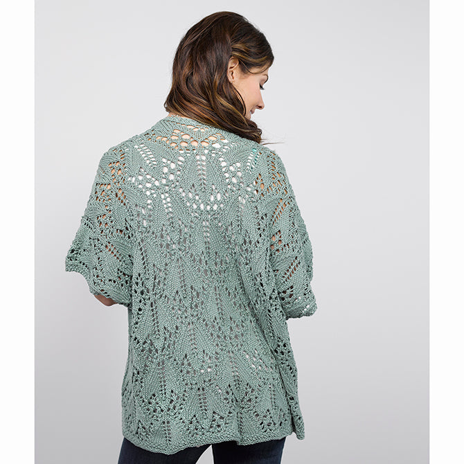 Valley Yarns Cloe Cardigan Knitting Pattern