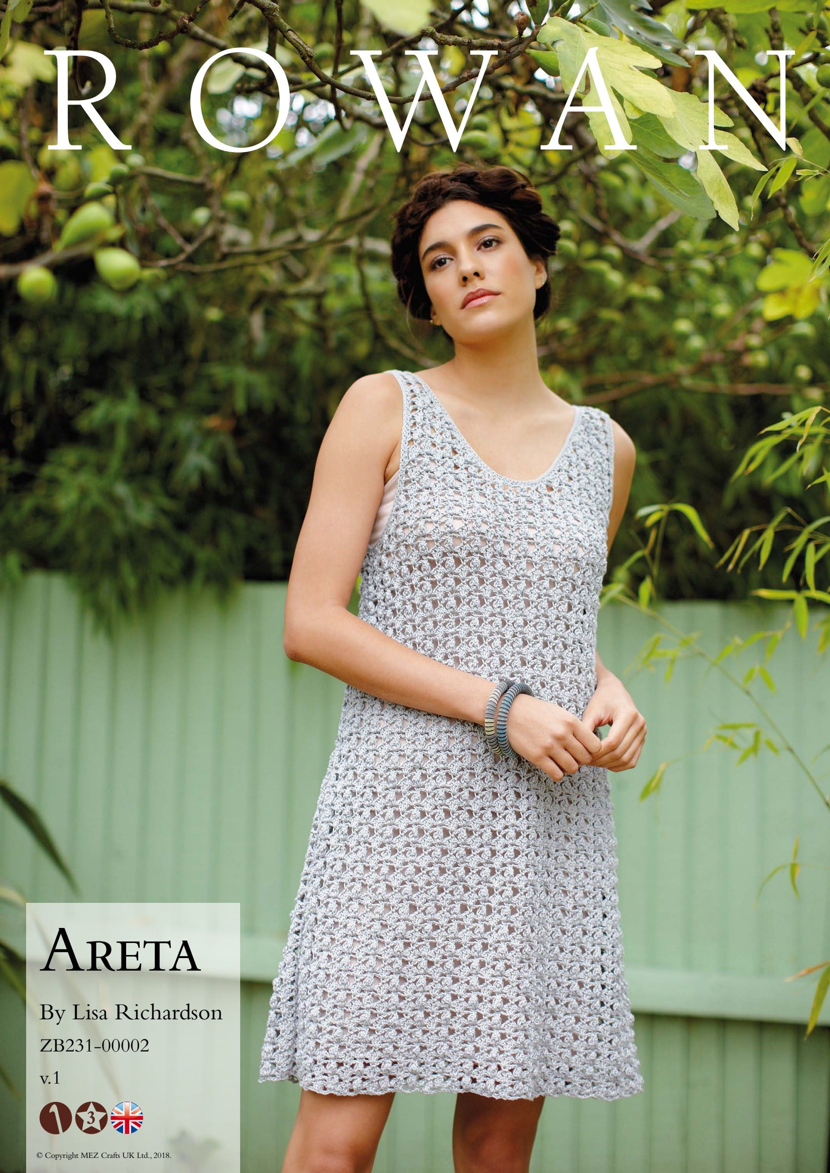 Rowan Areta Dress Crochet Pattern