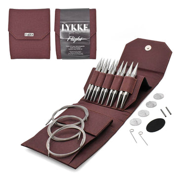 LYKKE Flight 5" IC Bulky Set - Maroon