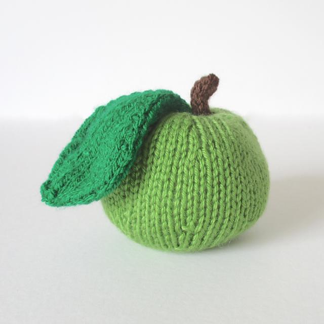 Apple and Pear pincushions