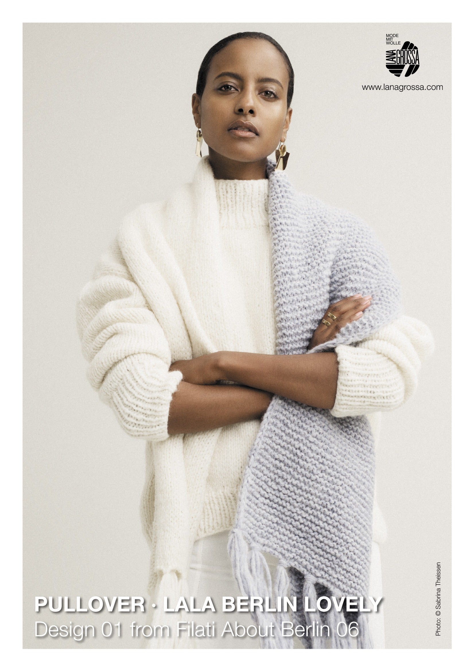 Lana Grossa Pullover Jumper Knitting Pattern