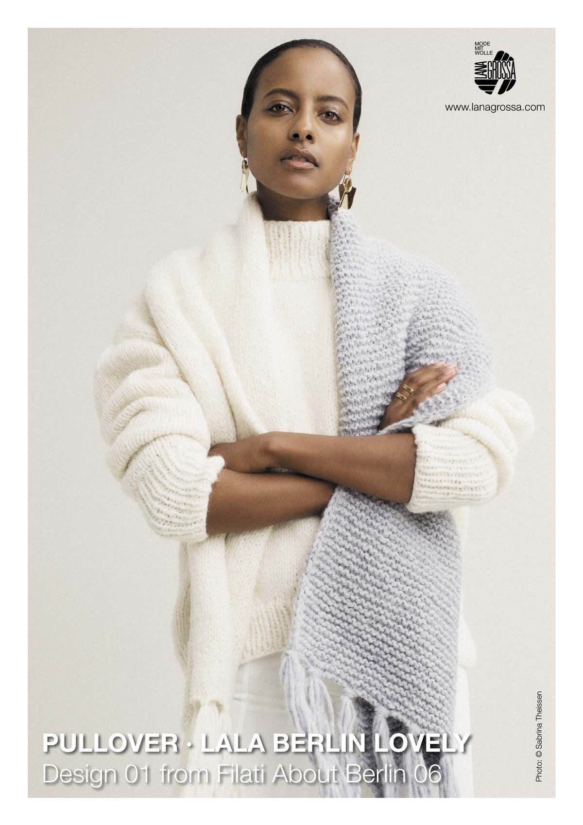 Lana Grossa Pullover Jumper Knitting Pattern
