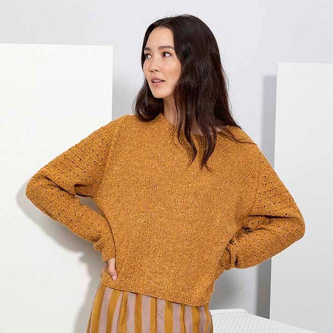 Lang 267-58 Raglan Sweater Jumper Knitting Pattern