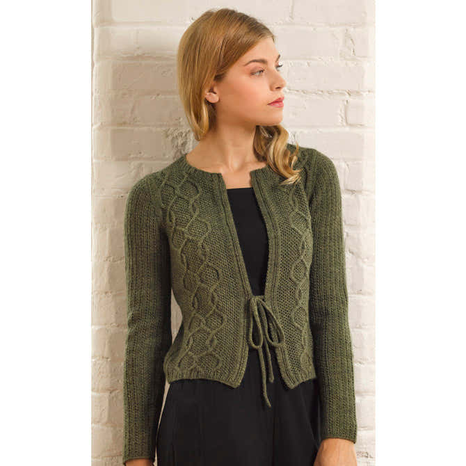 Tahki Yarns Ivy Cardigan Knitting Pattern