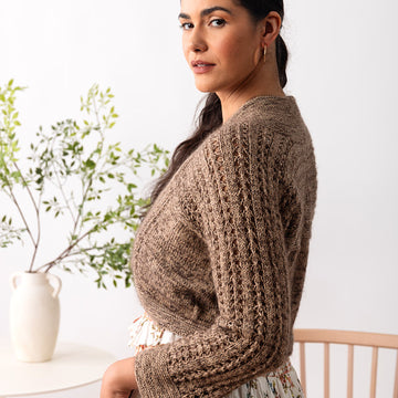 Heartleaf Cardigan Knitting Pattern