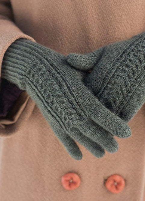 Hallie Mittens Gloves Knitting Pattern