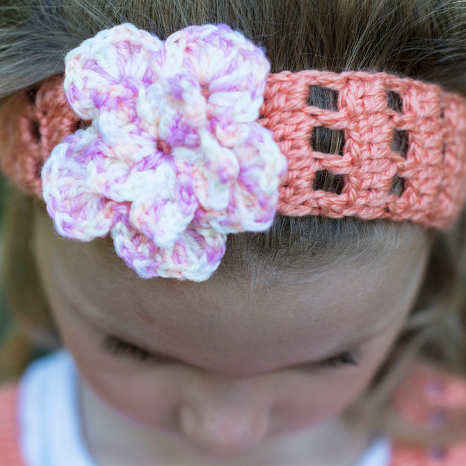 Cascade Yarns A Flower Friendly Sweater & Headband Crochet