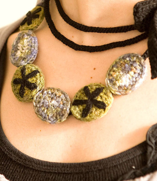 Mademoiselle Necklace Crochet Pattern