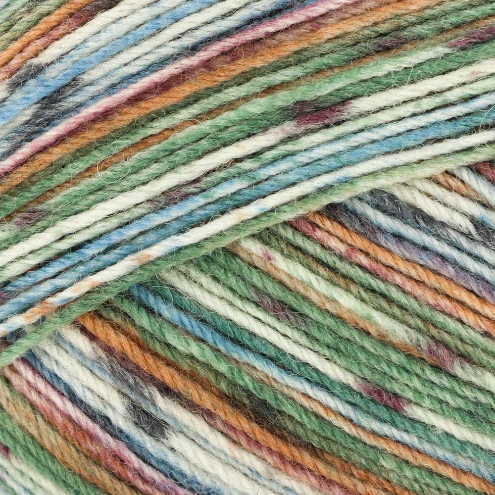 OnLine Supersocke 355 Style - 4-Ply - Rio - Color Yarn - Superwash Wool