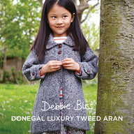 Debbie Bliss Donegal Tweed Coat Knitting Pattern