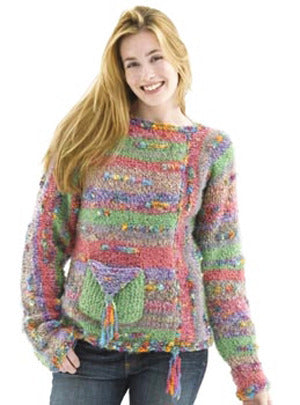 Mix-It-Up Sweater Jumper Knitting Pattern