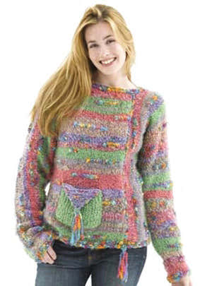 Mix-It-Up Sweater Jumper Knitting Pattern