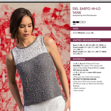 Filatura Di Crosa Del Sarto Hi-Lo Tank PDF