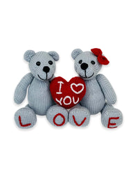 Deramores I Love You Teddies Toy Knitting Pattern