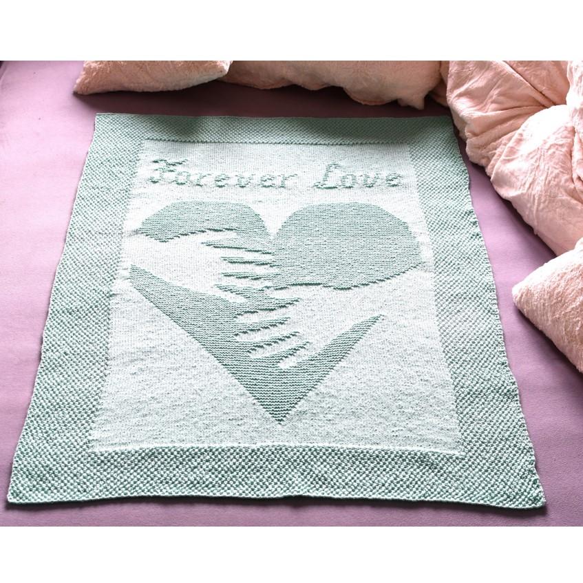 Baby blanket "Forever Love"