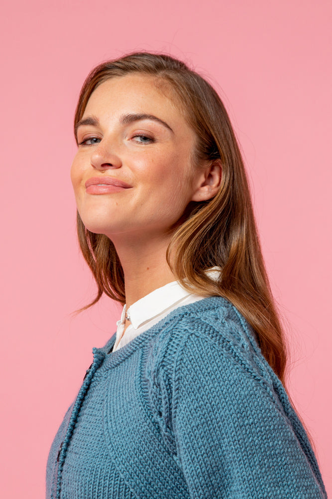 Paintbox Yarns Keepin' it Cozy Cardigan Knitting Pattern
