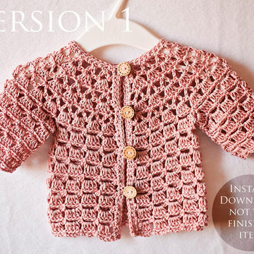 Lace Cardigan (2 versions)