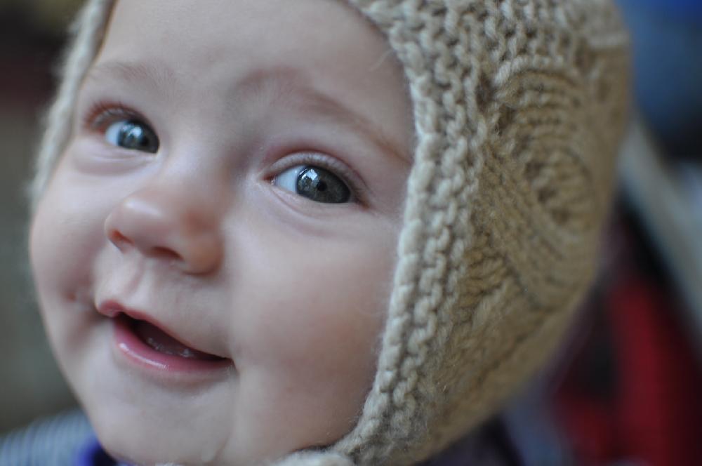 Crooked Little Baby Bonnet