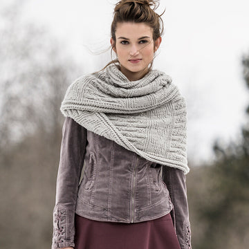 Blue Sky Fibers Holland Wrap Cowl Knitting Pattern