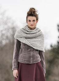 Blue Sky Fibers Holland Wrap Cowl Knitting Pattern