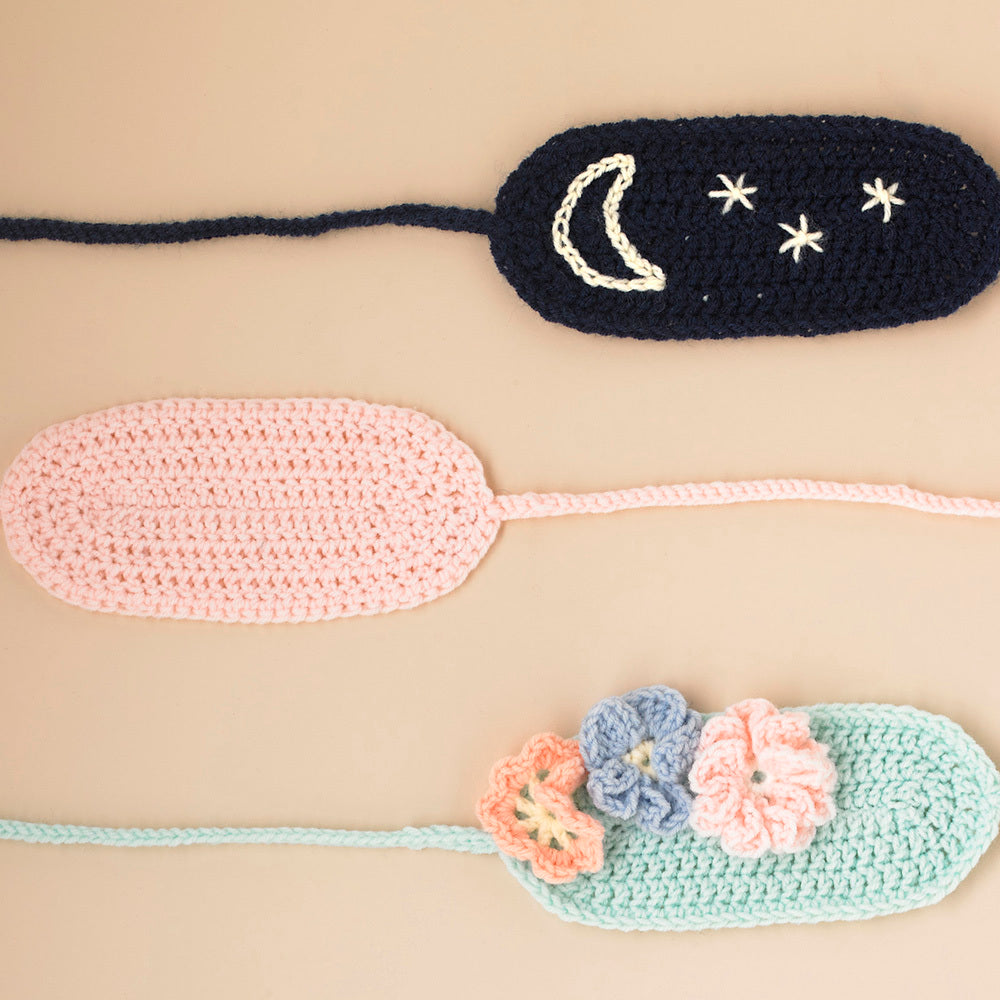 Paintbox Yarns Sweet Dreams Sleep Mask Accessory Crochet Pattern