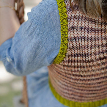 Striped Market Vest