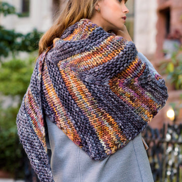 Degraw Shawl Wrap Knitting Pattern
