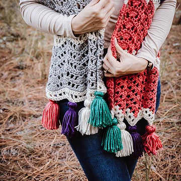 Wander Easy Crochet Shawl