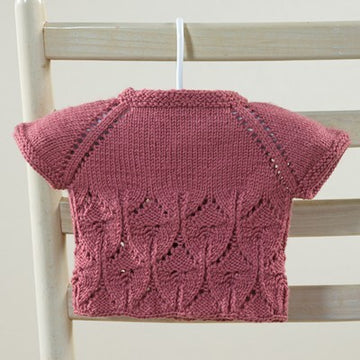Valley Yarns Aprilis Baby Cardigan Knitting Pattern