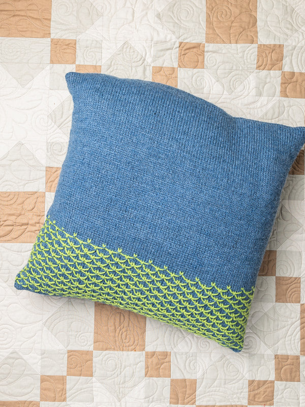Lennox Pillowcase Cushion Knitting Pattern