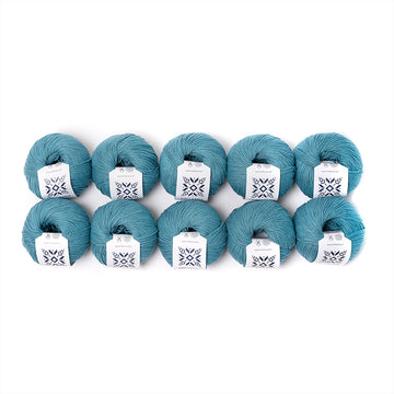 MillaMia Naturally Soft Cotton 10 Ball Value Pack Yarn - Cotton Sport