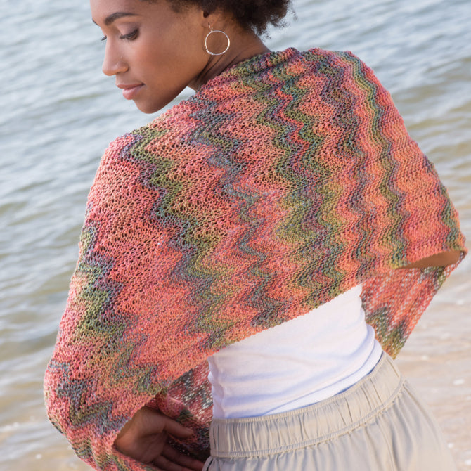 Berroco Arcade Wrap Knitting Pattern