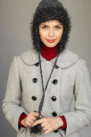 Lavish Fur Hat in Lion Brand Homespun and Fun Fur - 81036AD PDF