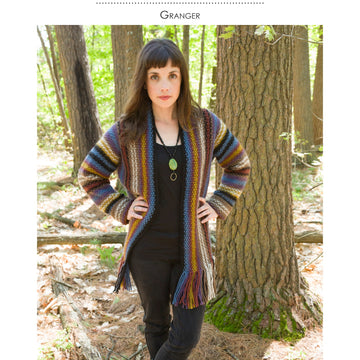 Classic Elite Yarns Granger Coat Knitting Pattern